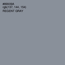 #89909A - Regent Gray Color Image